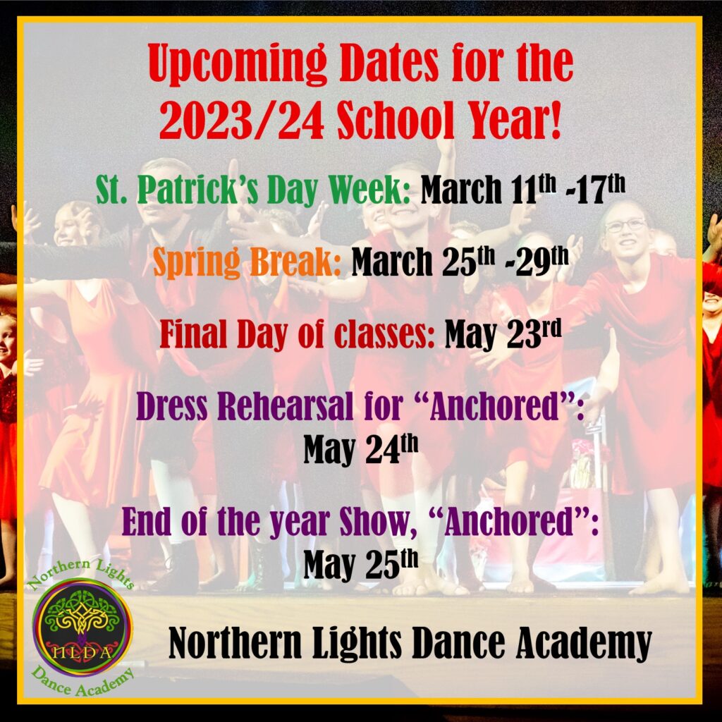 Dance Classes in Cadillac, Mi.  Join the Northern Lights Dance Academy Family Today!
